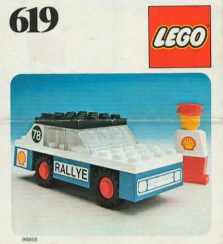 LEGO 619 Voiture de Rallye - prix et où acheter | Brick Broker