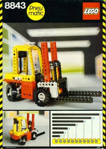LEGO 8843 Chariot élévateur - prix et où acheter | Brick Broker