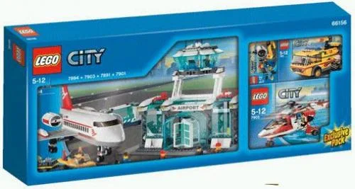 LEGO 66156 Pack exclusif Aéroport de la ville - prix | Brick Broker