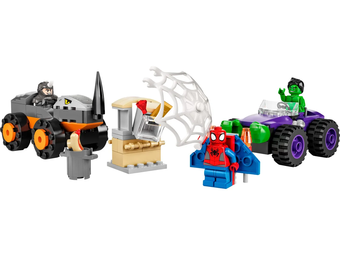 LEGO 10782 Hulk contre Rhino : le duel des camions - prix | Brick Broker