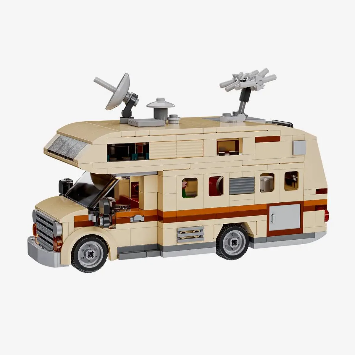 BlueBrixx Camping-car vintage (BB-109335) - prix | Brick Broker