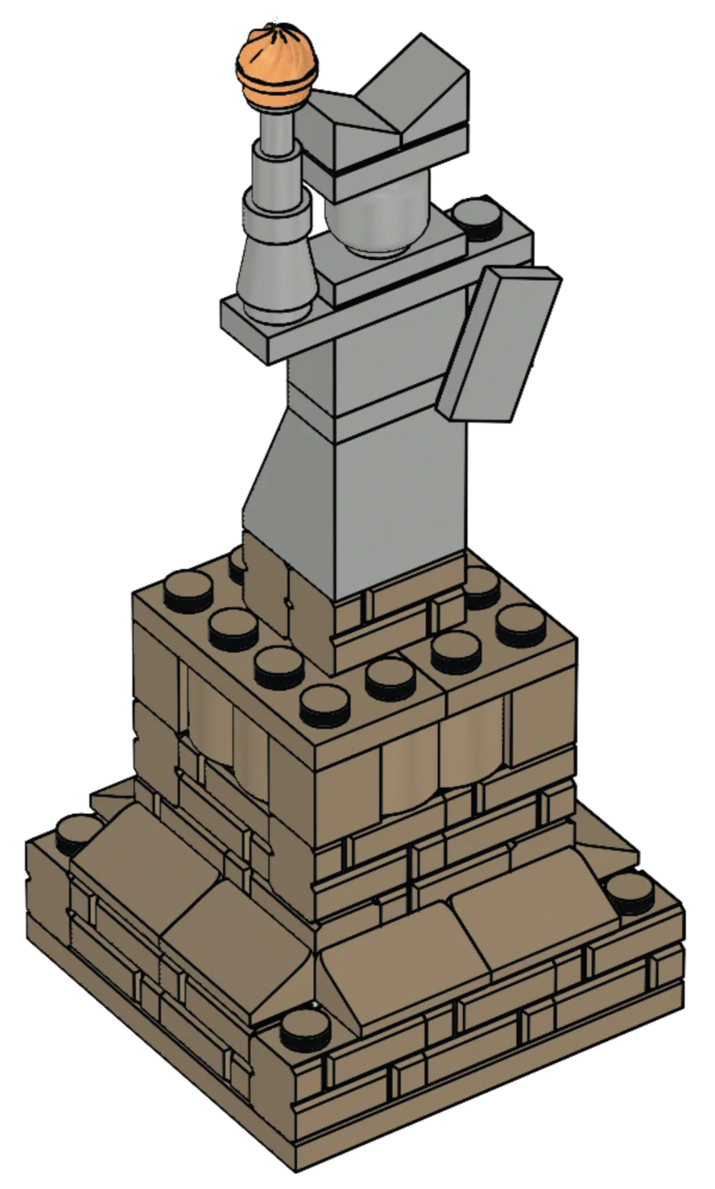LEGO Statue de la Liberté (STATUEOFLIBERTY-1) - prix | Brick Broker