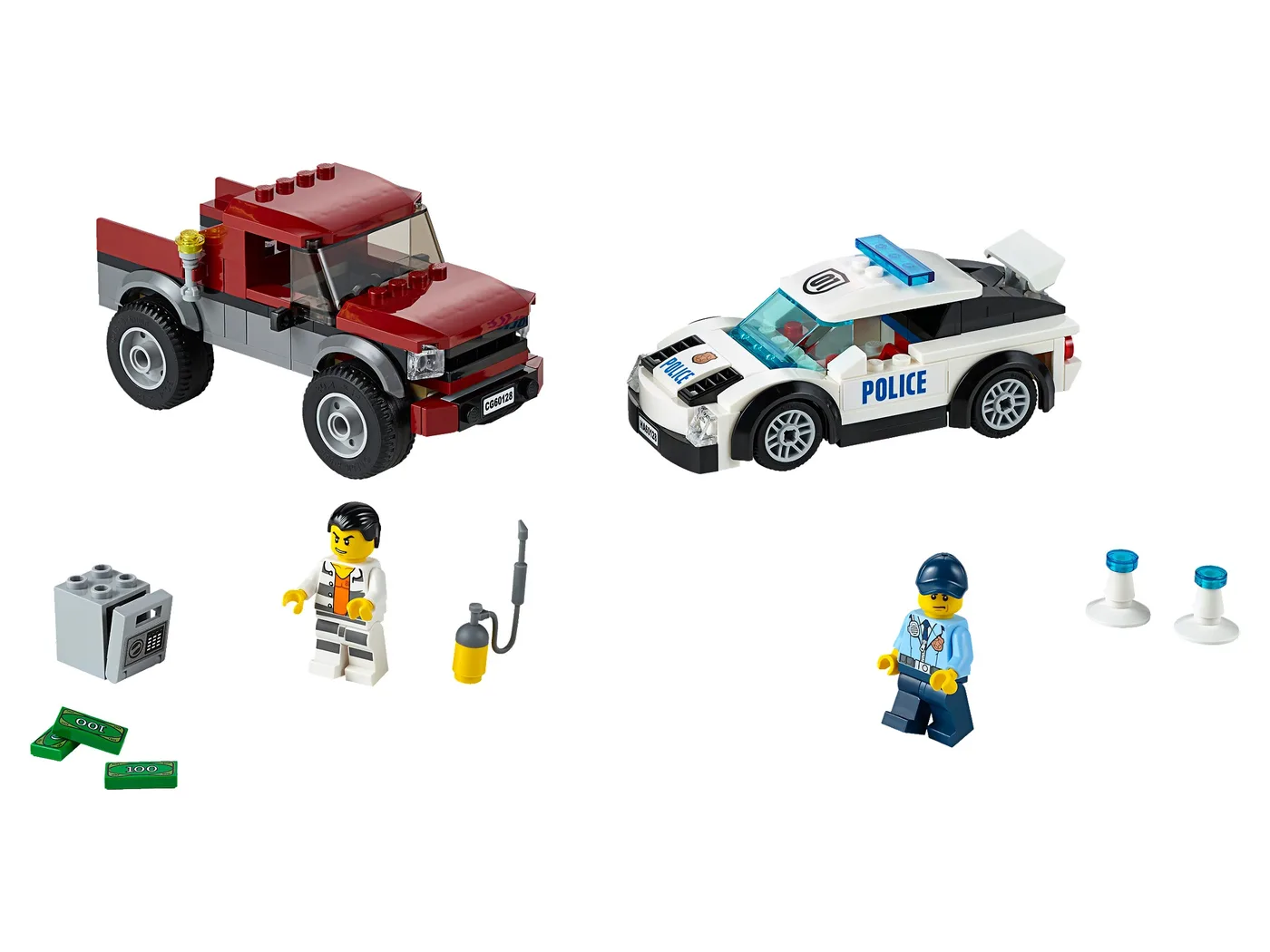LEGO 60128 Poursuite policière - prix et où acheter | Brick Broker