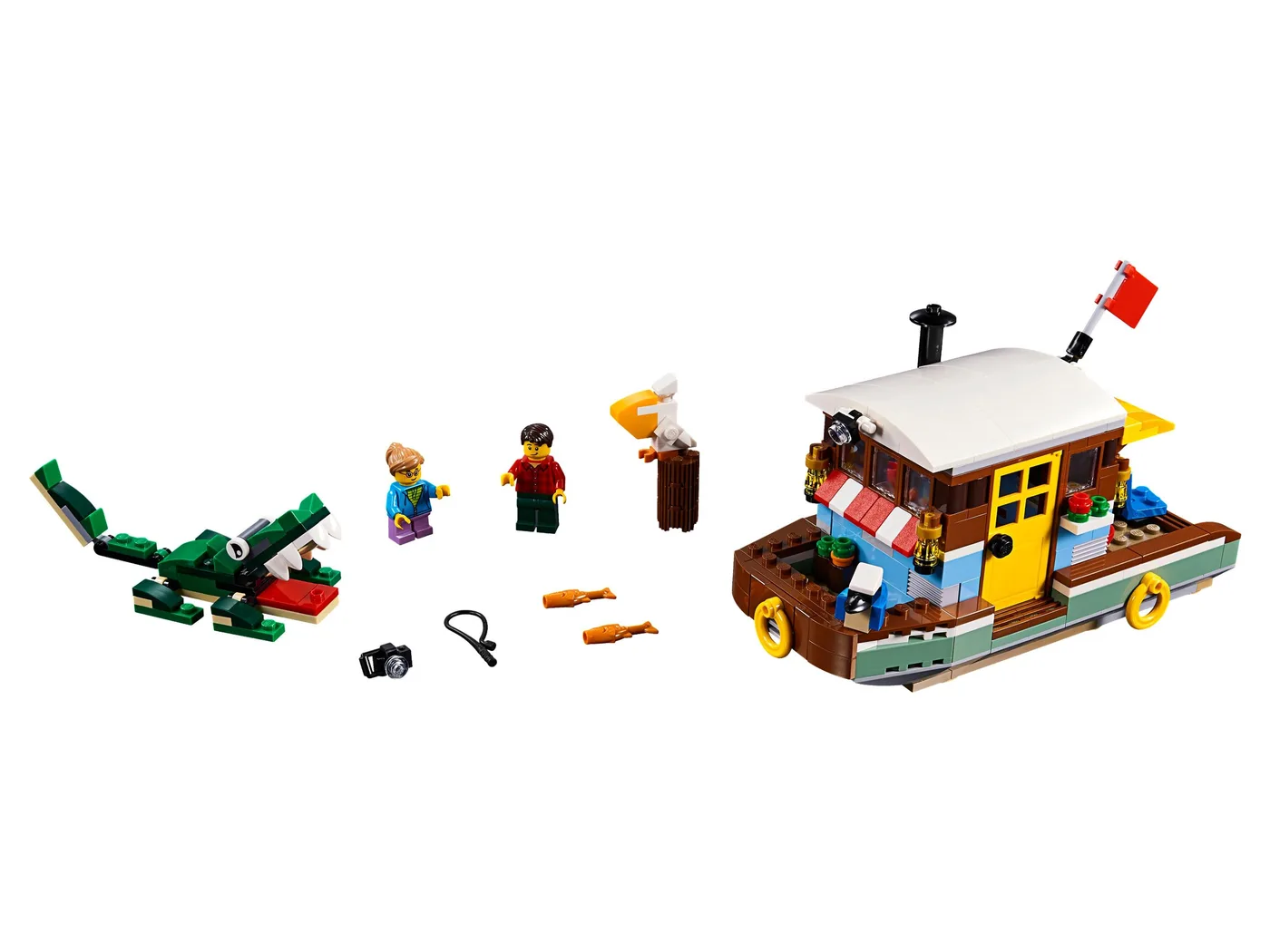 LEGO 31093 Houseboat fluviale - prix et où acheter | Brick Broker