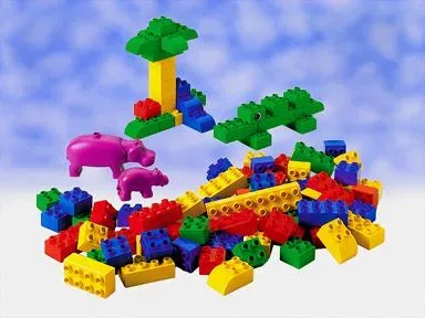 LEGO 2488 Hippopotame Joyeux à Construire et Ranger - prix | Brick Broker