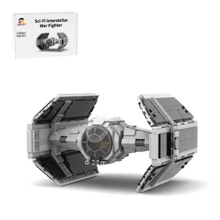 LesDiy Chasseur de guerre interstellaire de science-fiction (LESDIY-3501479) - prix | Brick Broker