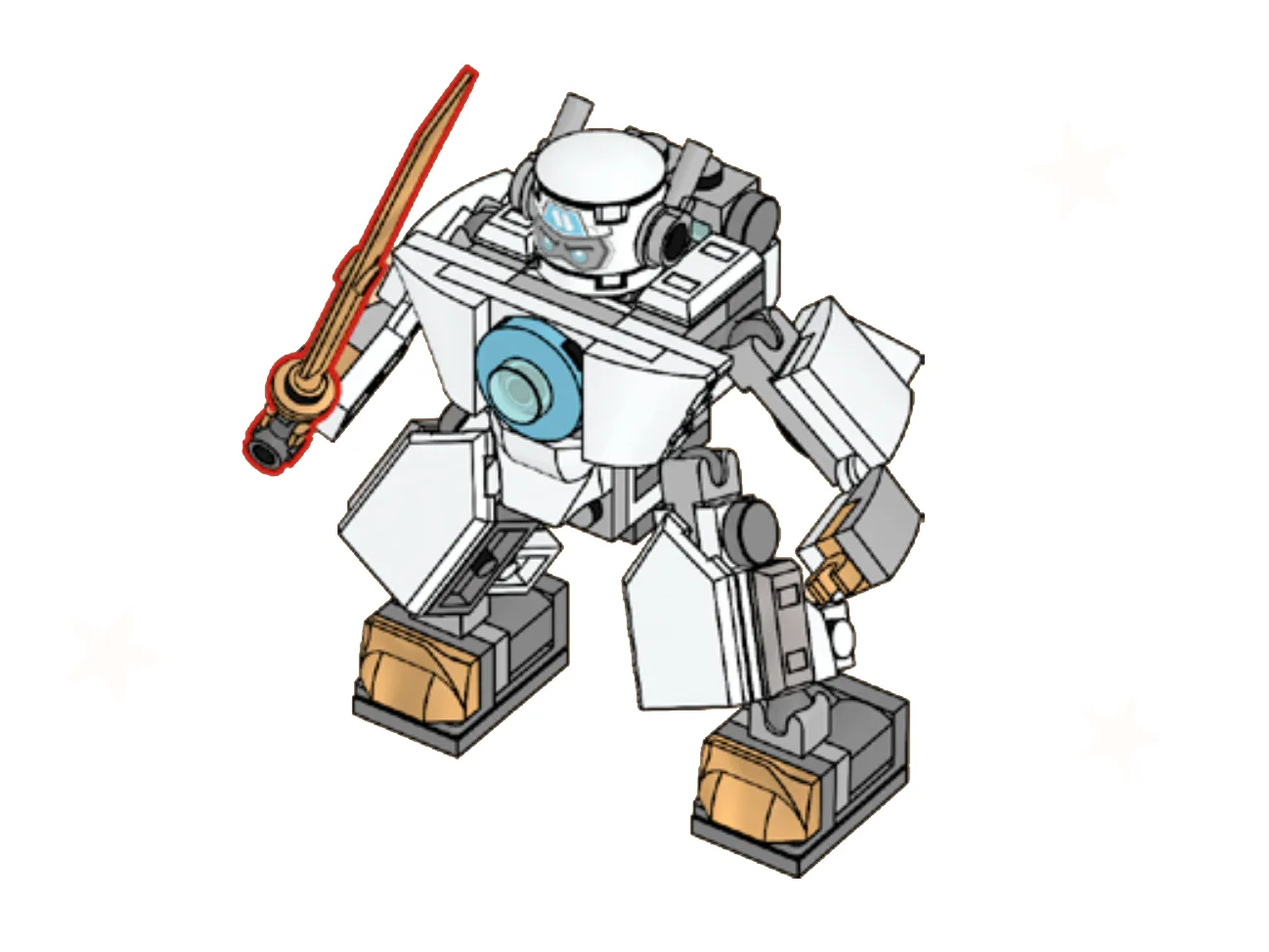 LEGO Robot de Zane (L0002212-1) - prix et où acheter | Brick Broker