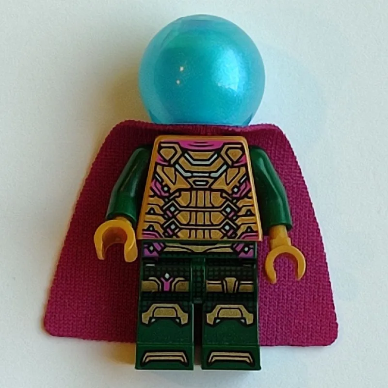 Mysterio, Pearl Gold and Dark Green Outfit — minifigurine LEGO | Brick Broker
