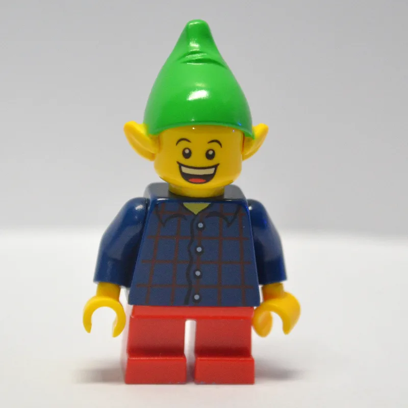 Elf, Dark Blue Plaid Button Shirt — dans quels sets LEGO ? (fig-006849) | Brick Broker