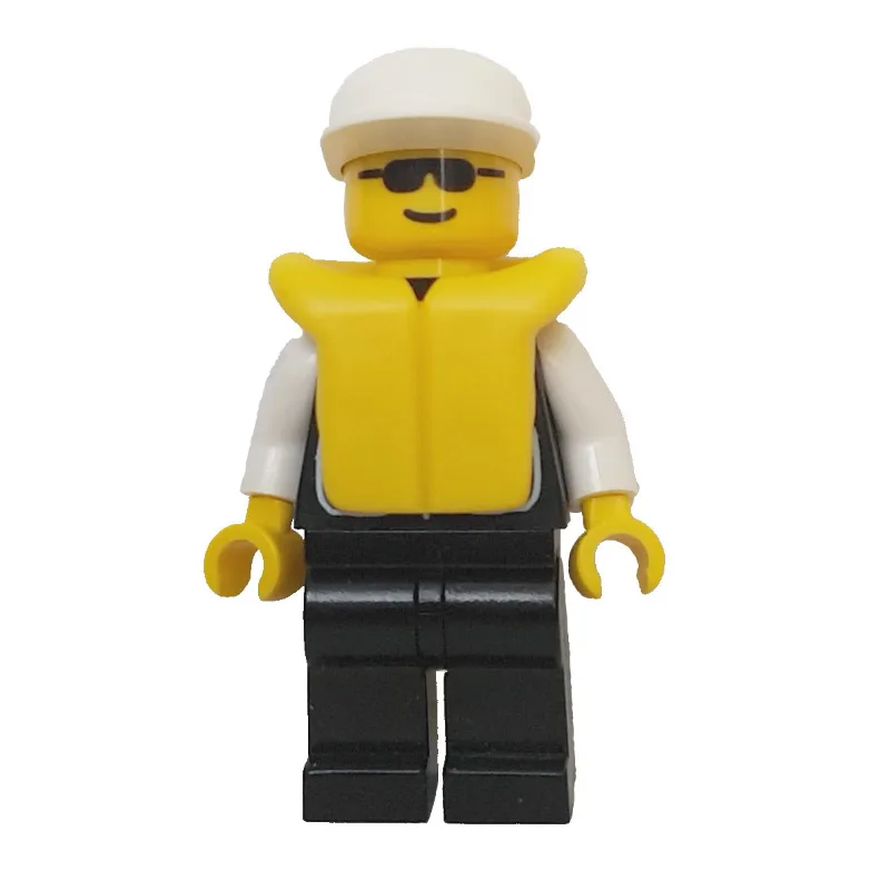 Policeman with Life Jacket — dans quels sets LEGO ? (fig-000517) | Brick Broker
