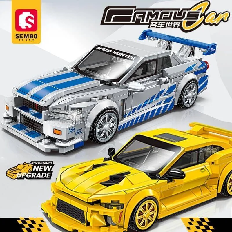Sembo Voitures célèbres (SEM-714564) - prix | Brick Broker