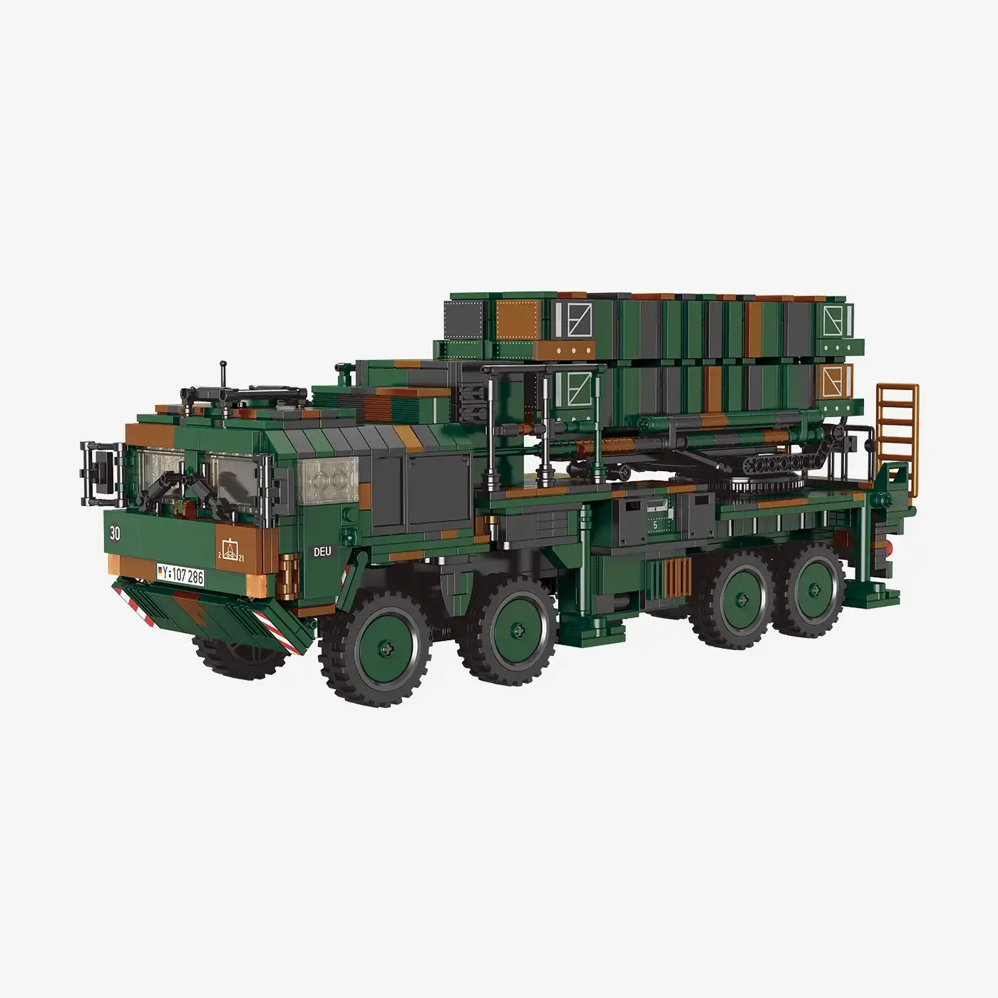 BlueBrixx Transporteur de missiles Patriot, Bundeswehr (BB-109791) - prix | Brick Broker