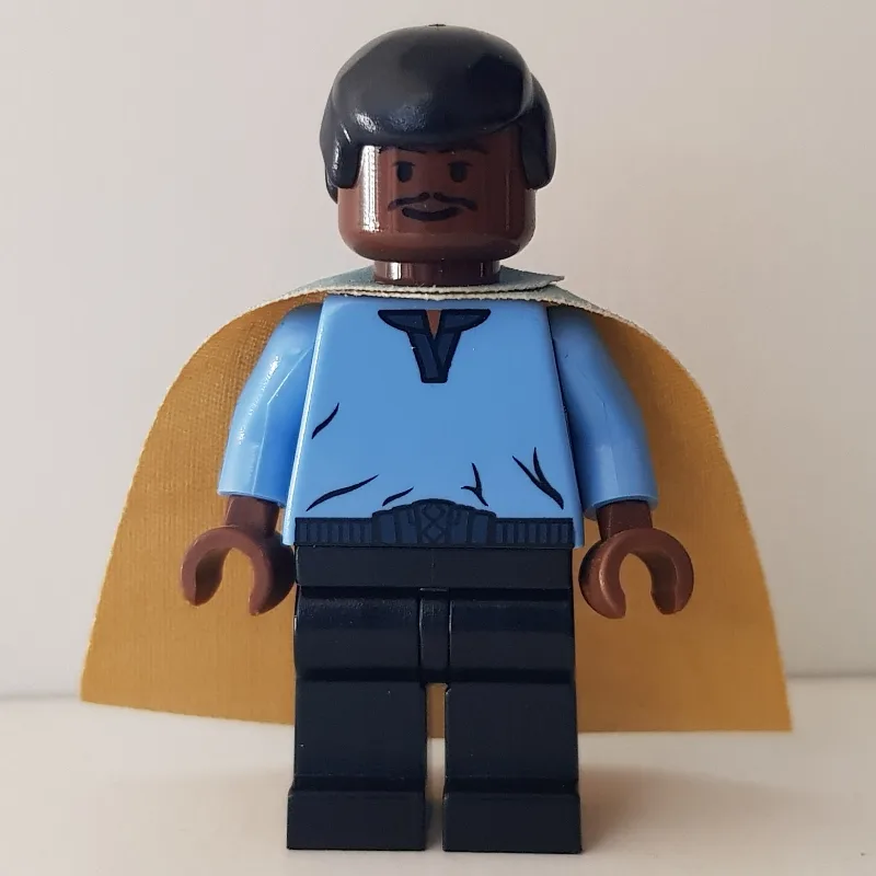 Lando Calrissian, Yellow and Blue Cape (3626b… — minifigurine LEGO | Brick Broker