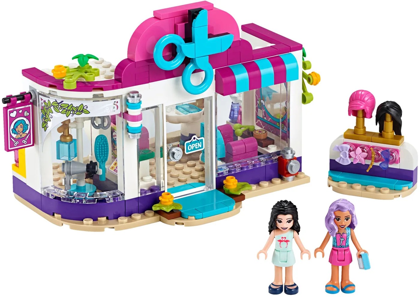 LEGO 41391 Le salon de coiffure de Heartlake City - prix | Brick Broker