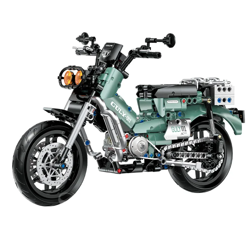 JIESTAR Kit de modèle de moto rétro technique miniature GULY 1:8 (JS-60527) - prix | Brick Broker