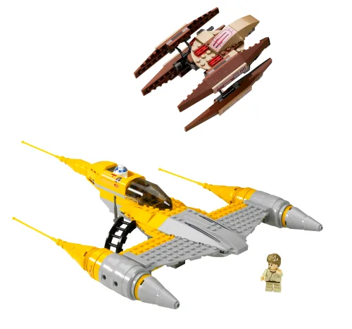LEGO 7660 Chasseur stellaire N-1 de Naboo et Droïde Vautour - prix | Brick Broker