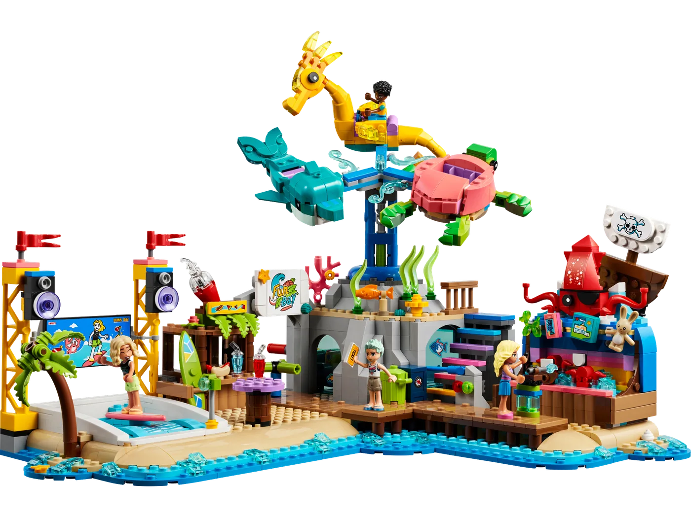 LEGO 41737 Parc d'Attractions de la Plage - prix | Brick Broker