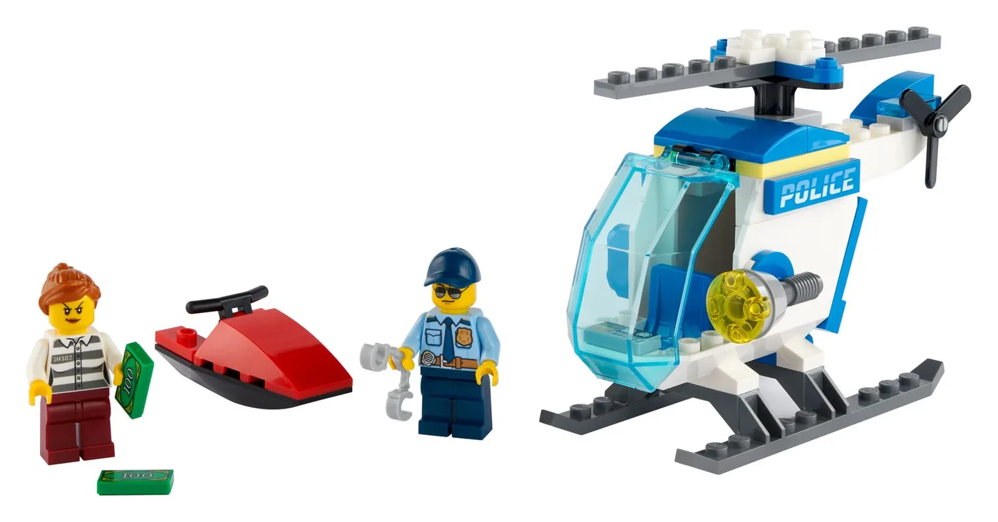 LEGO 60275 L'hélicoptère de la police - prix | Brick Broker