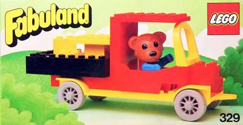 LEGO 329 L'Ours Bernard et son Camion de Livraison - prix | Brick Broker
