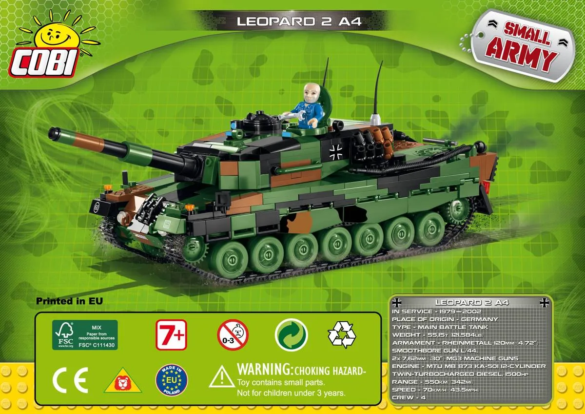 COBI Leopard 2A4 (COBI-2618) - prix et où acheter | Brick Broker