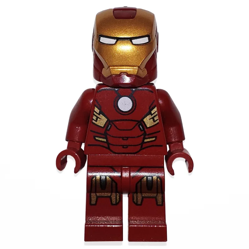 Iron Man Mark 7 Armor, No Red Panels — dans quels sets LEGO ? (fig-004592) | Brick Broker