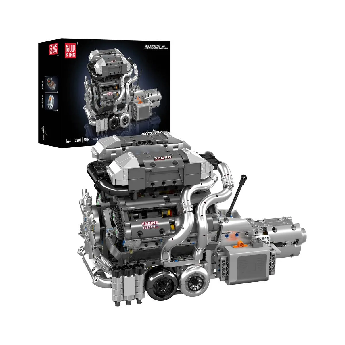 Mould King Moteur W16 de Supercar (MOU-10201) - prix | Brick Broker