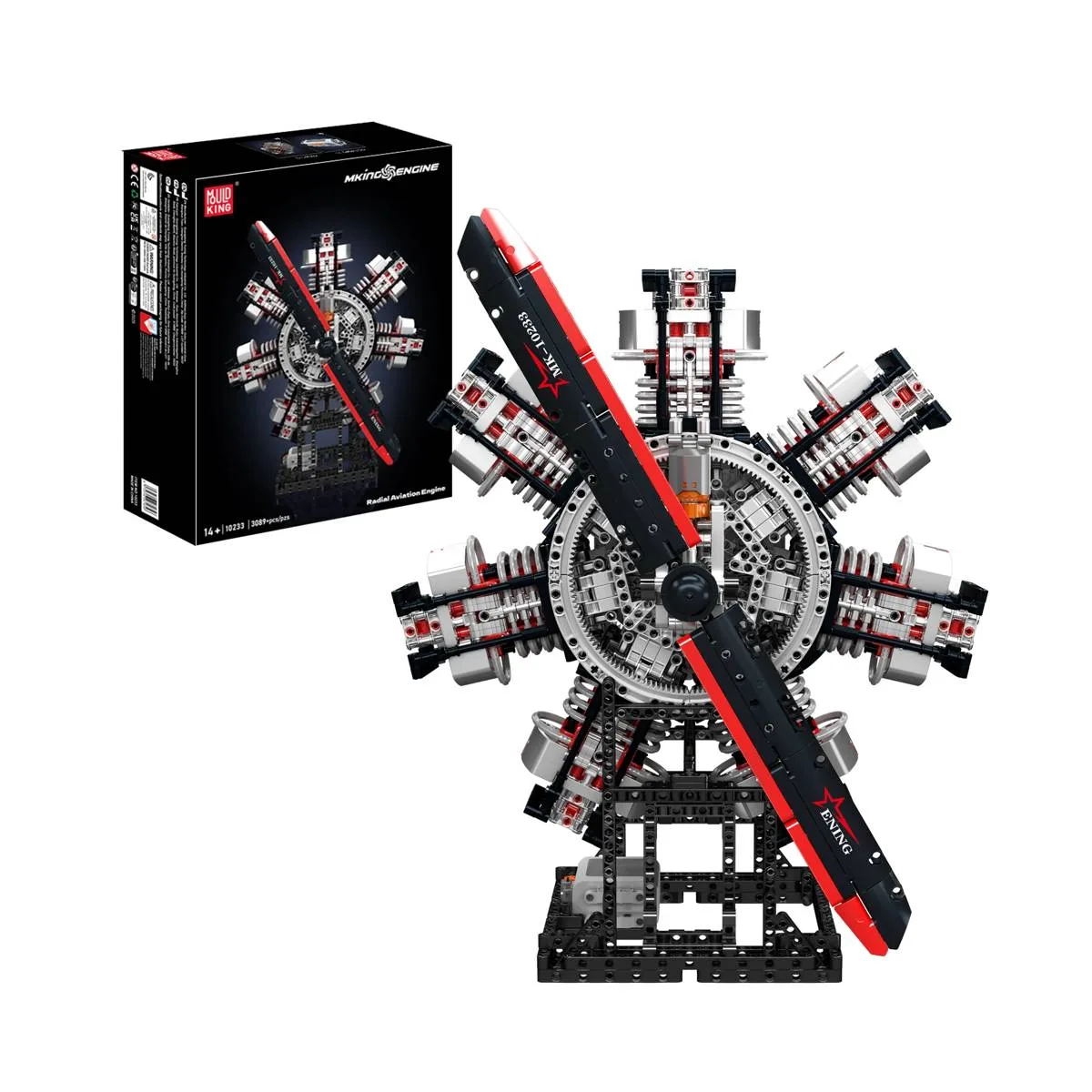 Mould King Moteur d'aviation radial (MOU-10233) - prix | Brick Broker
