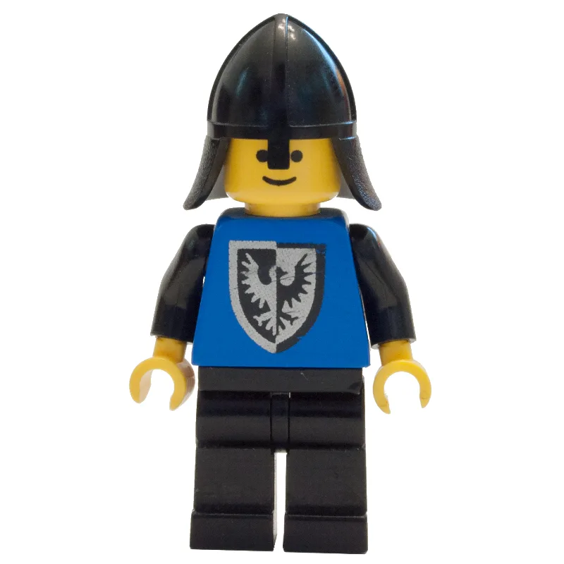 Knight (Black Falcon) - Black Legs, Black Hip… — minifigurine LEGO | Brick Broker
