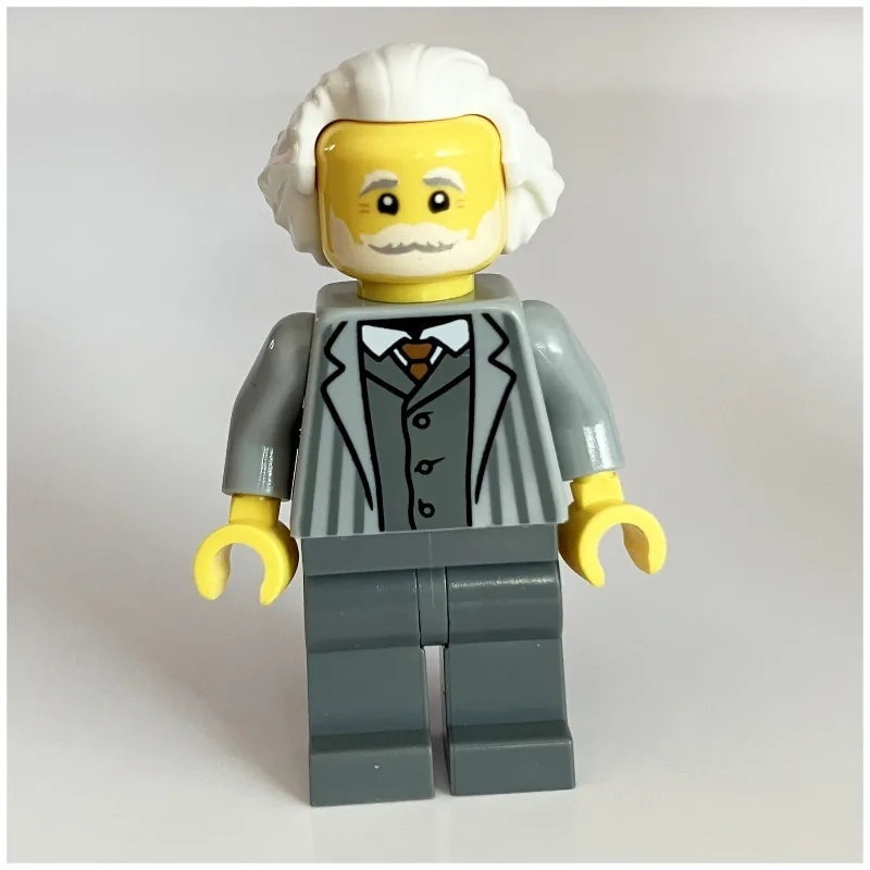 Passenger, Light Bluish Grey Torso, Dark Blui… — minifigurine LEGO | Brick Broker