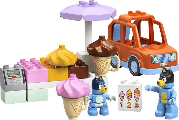 LEGO 10458 Visite chez le marchand de glace avec Bluey - prix | Brick Broker