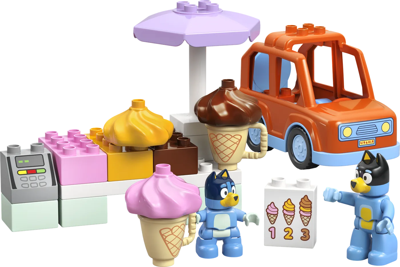 LEGO 10458 Balade en camion de glaces avec Bluey - prix | Brick Broker