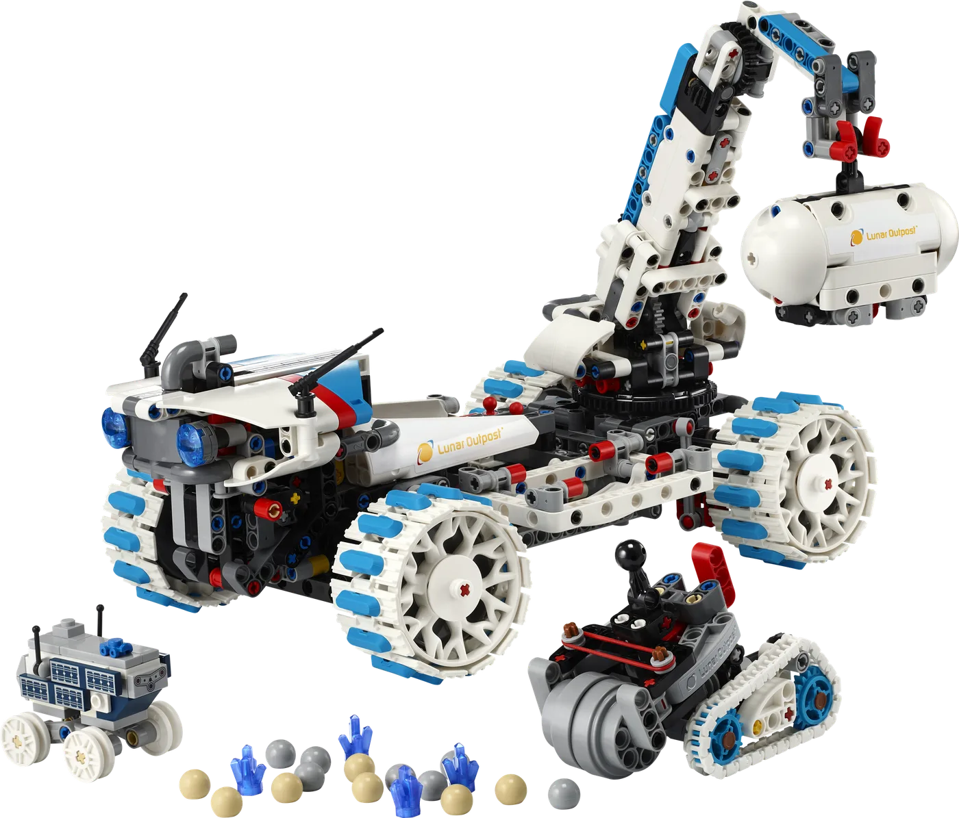 LEGO 42211 Véhicule spatial rover lunaire de l'avant-poste lunaire - prix | Brick Broker