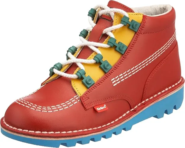 Bottes à œillets LEGO pour juniors Kickers - Rouge (KF0001057RA1-1) - prix | Brick Broker