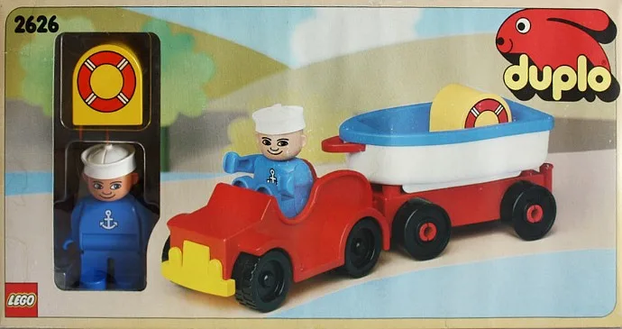 LEGO 2626 Caravane de vacances voiture et bateau - prix | Brick Broker