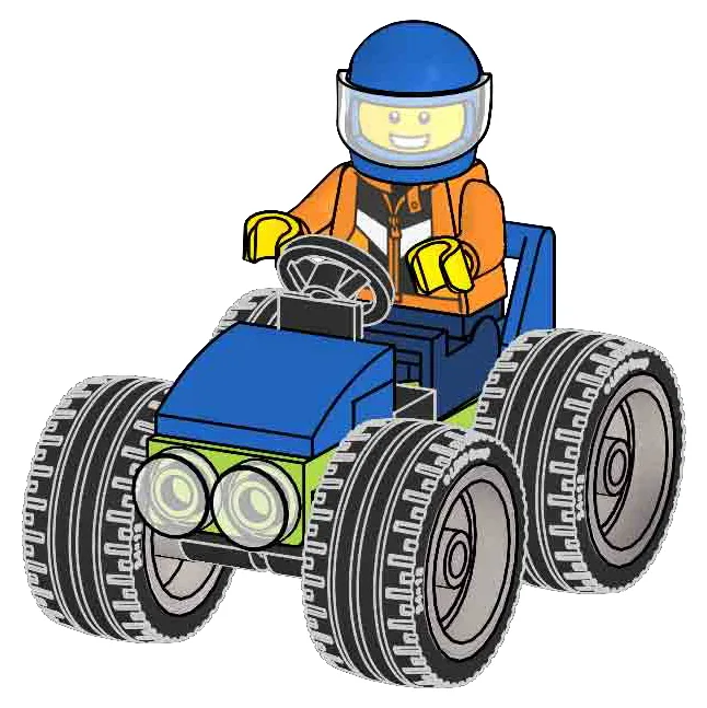 LEGO Quad de plage (L0002226-1) - prix et où acheter | Brick Broker