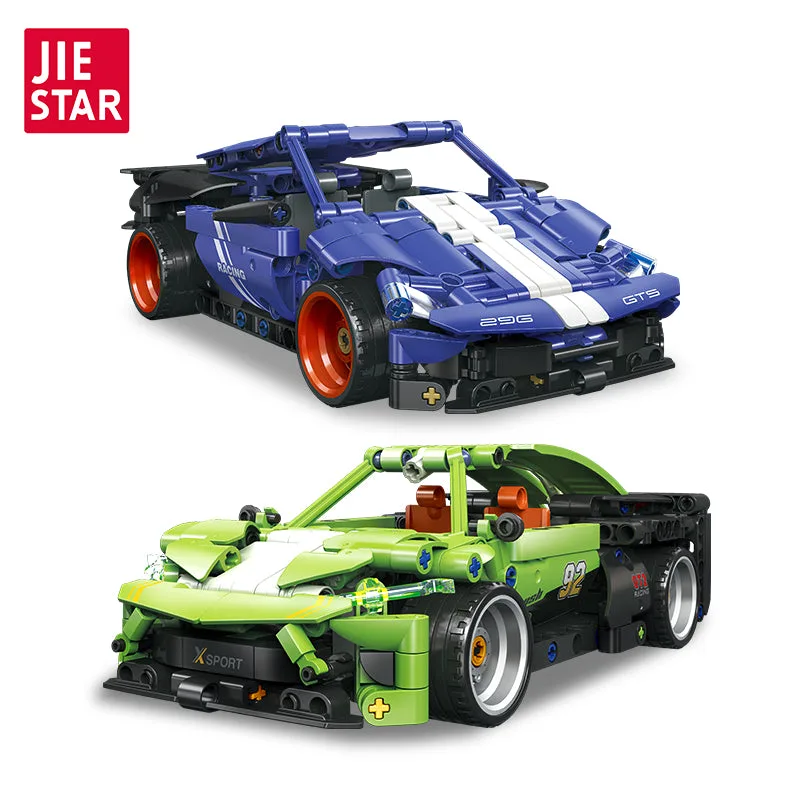 JIESTAR Ensemble de 2 modèles de voiture (JS-58117) - prix | Brick Broker