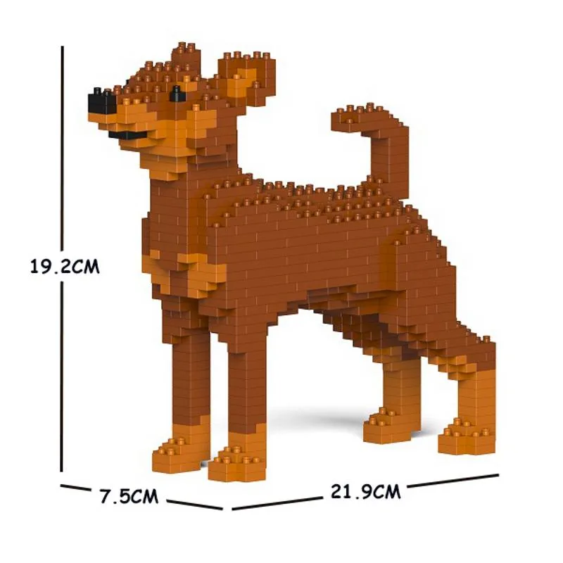 JEKCA Pinscher nain 01-M02 - Taille standard (JEK-ST19PT35-M02) - prix | Brick Broker