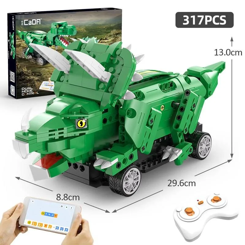 CaDA Le Tricératops du monde des dinosaures (C59002W) - prix | Brick Broker