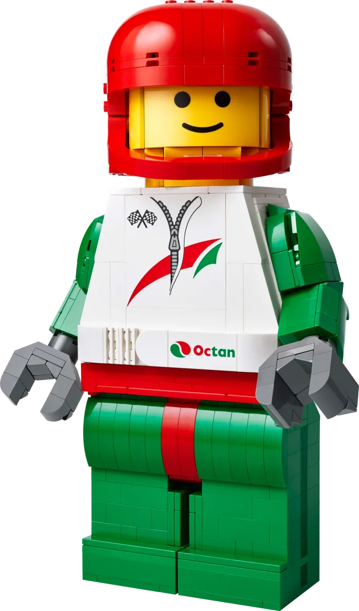 LEGO 40819 Minifigurine de Pilote de Course Agrandie - prix | Brick Broker