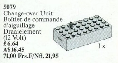 LEGO 5079 Unité de commutation - prix et où acheter | Brick Broker