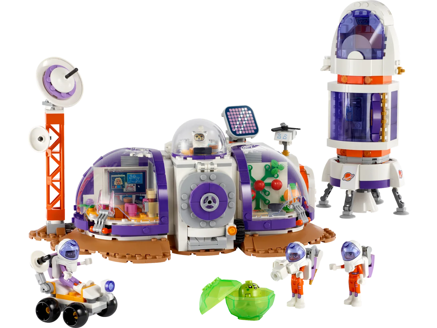 LEGO 42605 Base spatiale martienne et fusée - prix | Brick Broker