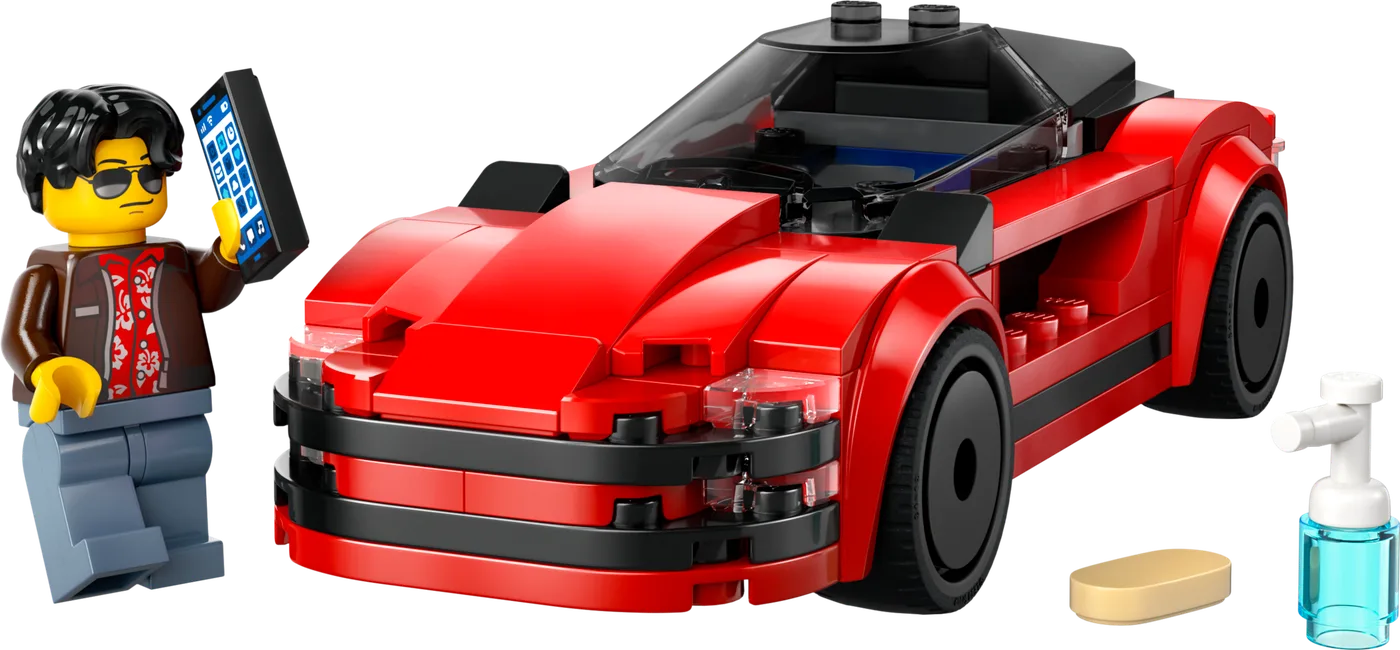 LEGO 60448 Voiture de sport rouge - prix | Brick Broker