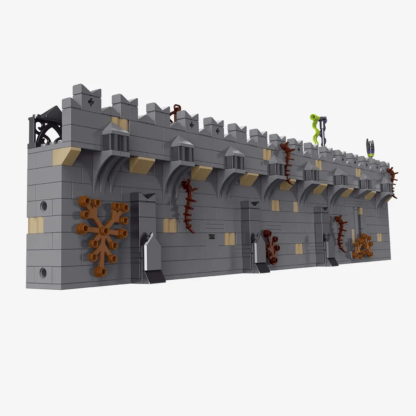 BlueBrixx Forteresse Ravenstone - Extension de mur (BB-109665) - prix | Brick Broker