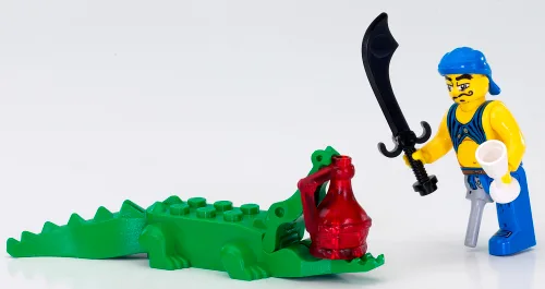 LEGO 7080 Scurvy Dog et Crocodile - prix | Brick Broker