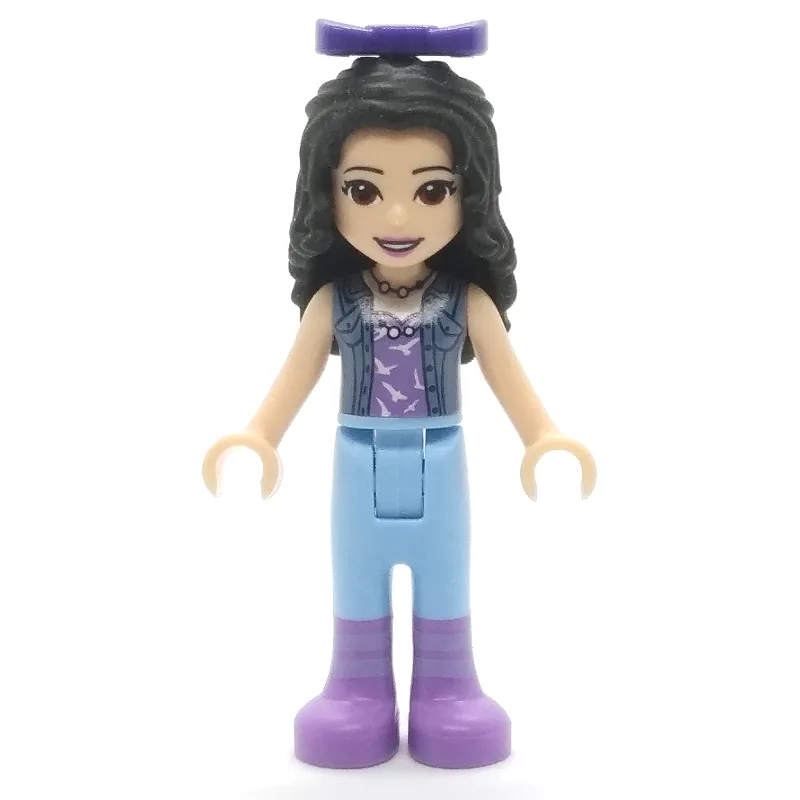 Emma - Sand Blue Jacket, Bright Light Trouser… — minifigurine LEGO | Brick Broker