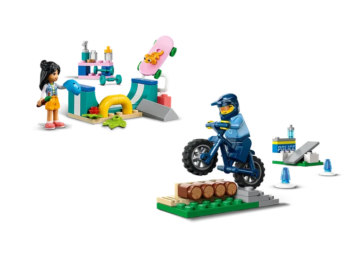 LEGO 30638 Formation vélo police & rampe de skate - prix | Brick Broker