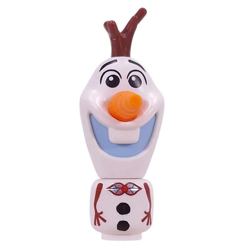 Olaf - Microdoll, 28621 Body, Stick Hair, Bri… — minifigurine LEGO | Brick Broker