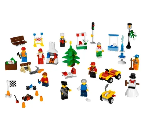 LEGO 7687 Calendrier de l'Avent Ville 2009 - prix | Brick Broker
