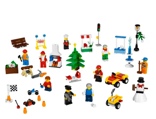 LEGO 7687 Calendrier de l'Avent Ville 2009 - prix | Brick Broker