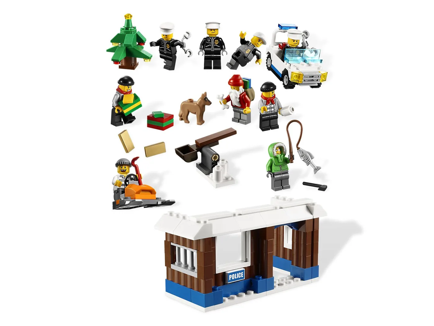 LEGO 7553 Calendrier de l'Avent de la ville 2011 - prix | Brick Broker